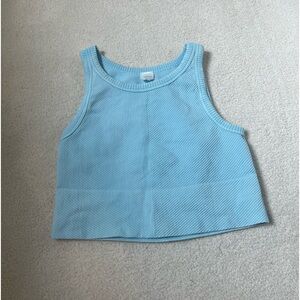 Blue tank top
